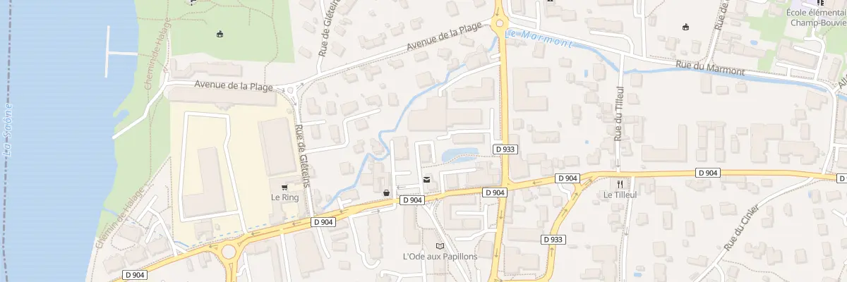 Plan du 415 Rue du Beaujolais à Jassans-Riottier