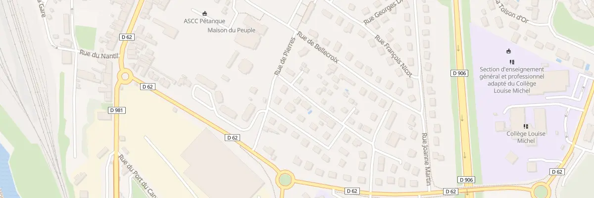 Plan du 5 Rue de Pierres à Chagny