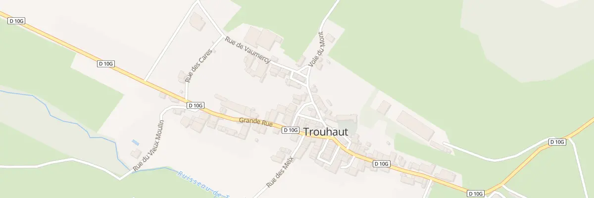 Plan du 7 Rue du Tilleul à Trouhaut