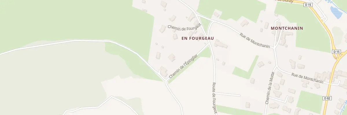 Plan du 100 Che de l’Epinglier à Azé