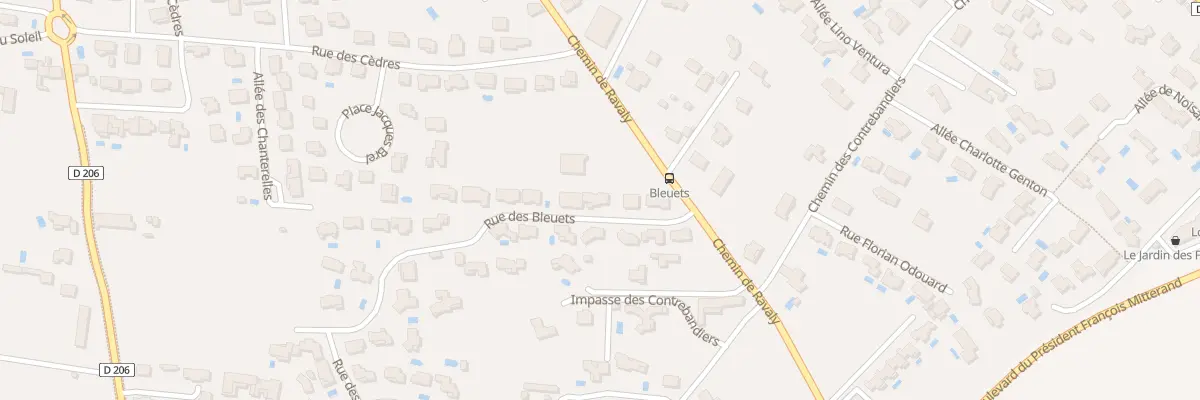 Plan du 6 Rue des Bleuets à Montélimar