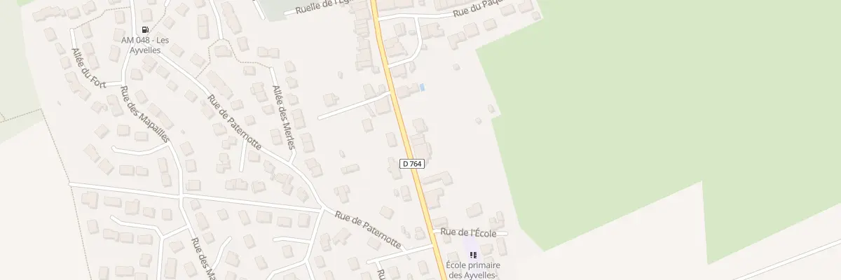 Plan du 31 Rue de Sedan aux Ayvelles