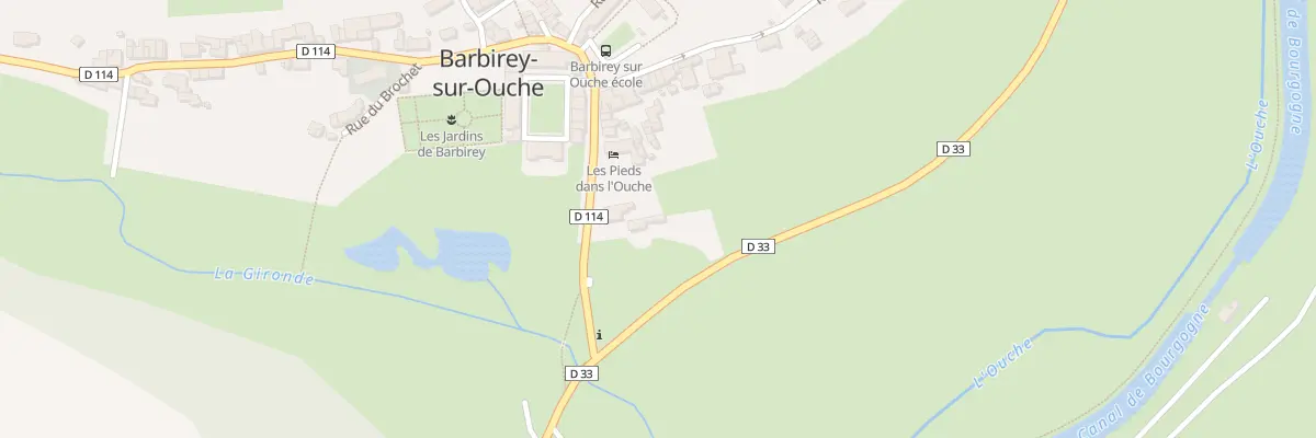 Plan du 23 Rue du Chateau à Barbirey-sur-Ouche