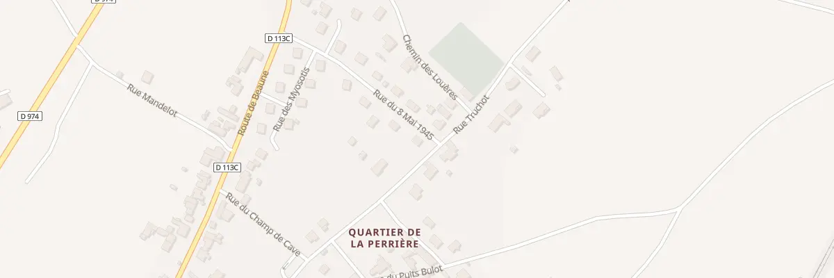 Plan du 5 Rue Truchot à Corpeau