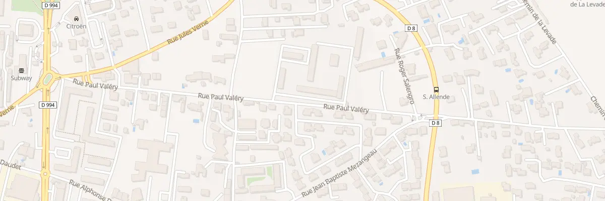 Plan du 9001 Res du Beau Site à Bollène