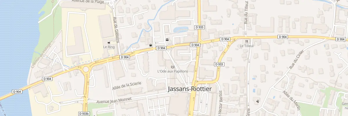 Plan du 948 Rue Edouard Herriot à Jassans-Riottier