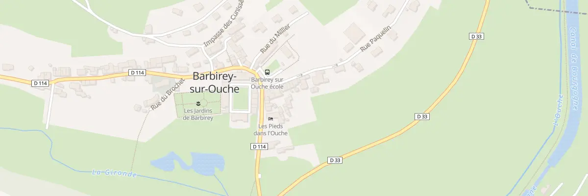 Plan du 9 Rue du Chateau à Barbirey-sur-Ouche