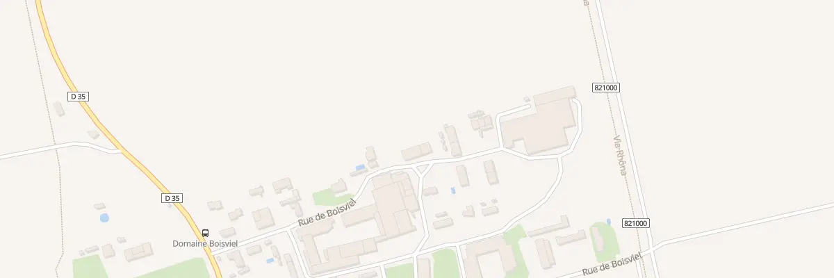 Plan du 33 Rue de Boisviel - Mas Thibert à Arles