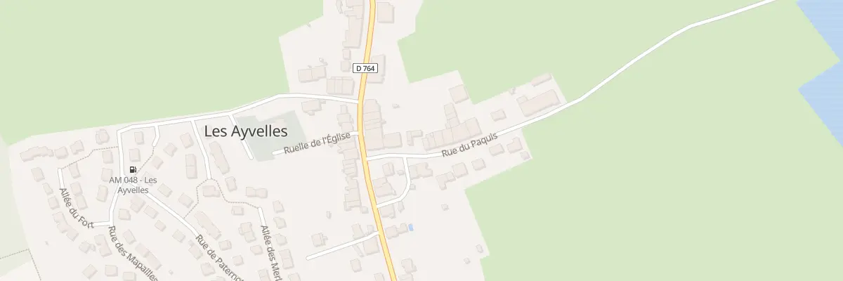 Plan du 5046 Rue du Paquis aux Ayvelles