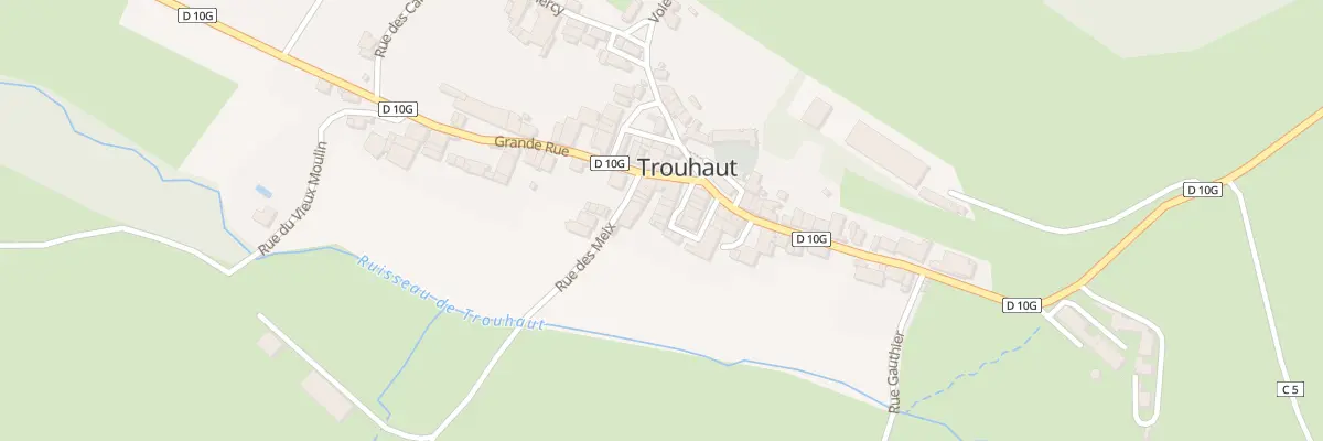 Plan du 3 Rue de la Botte à Trouhaut