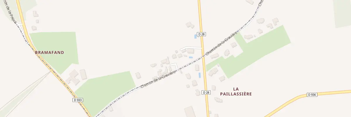Plan du 273 Che de la Graviere à Jassans-Riottier