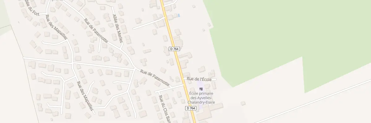 Plan du 35 Rue de Sedan aux Ayvelles