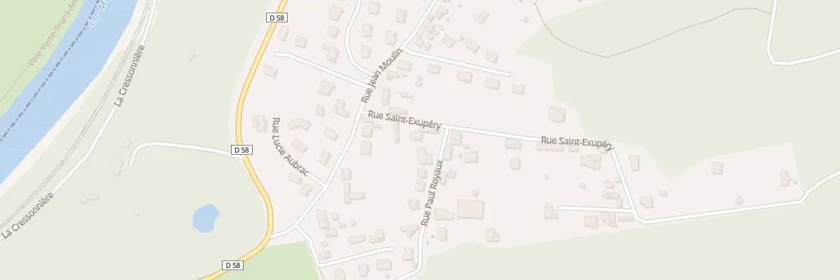 Plan du 2 Rue Paul Royaux à Aiglemont