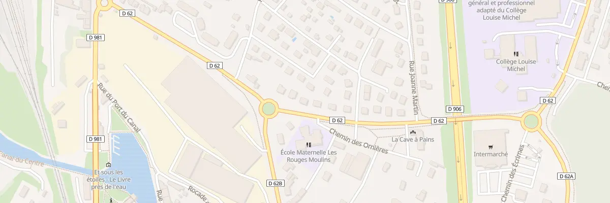 Plan du 7 Rue du 11 Novembre 1918 à Chagny