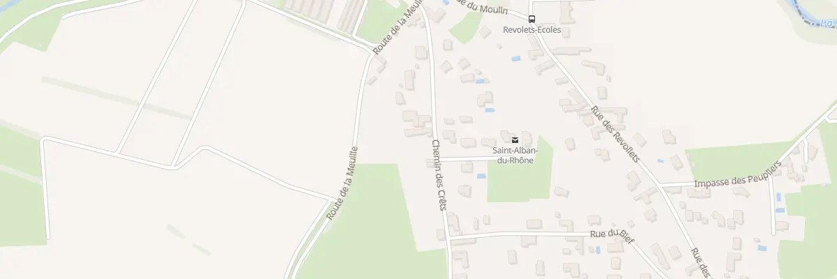 Plan du 138 Che des Crêts à Saint-Alban-du-Rhône