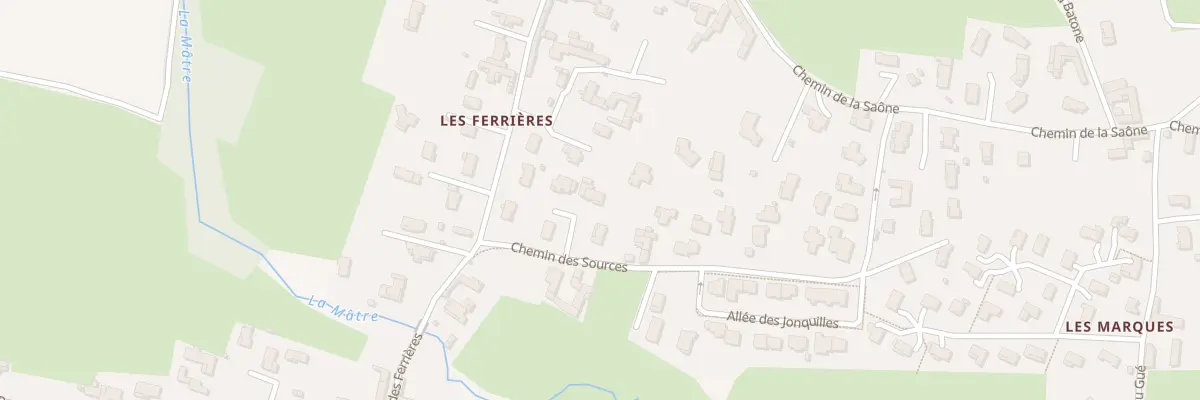 Plan du 32 All des Coquelicots à Messimy-sur-Saône