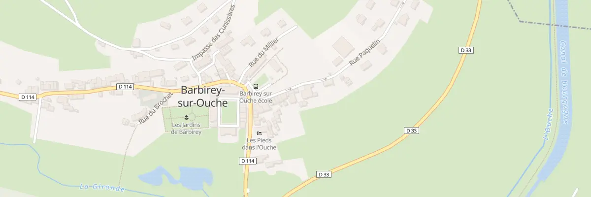 Plan du 5B Rue du Chateau à Barbirey-sur-Ouche