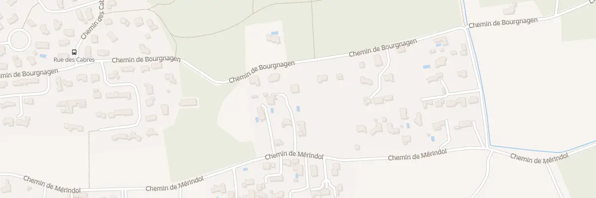 Plan du 822 Che de Bourgnanen à Mornas