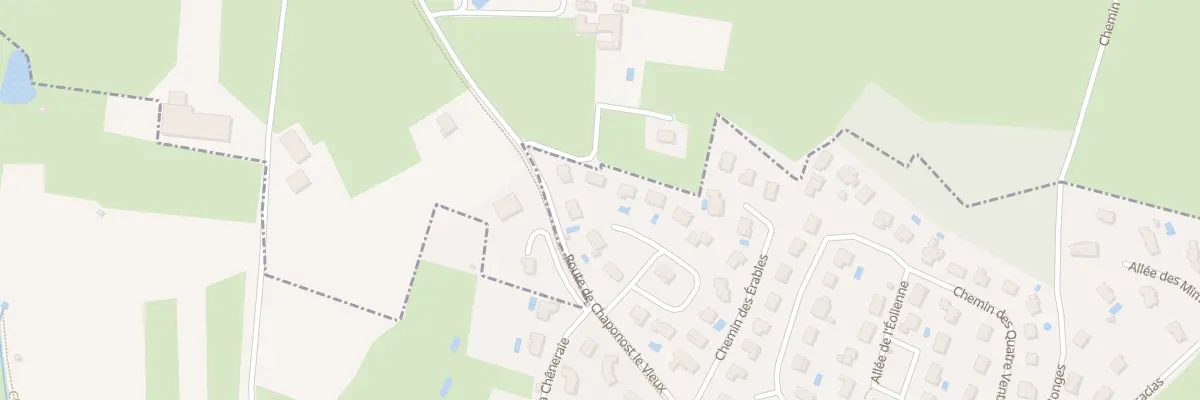 Plan du 4 Che de Chantevent à Brignais