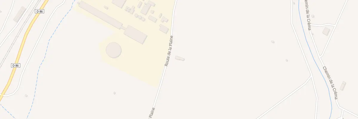 Plan du 1315 Rte de la Plaine à Cruas