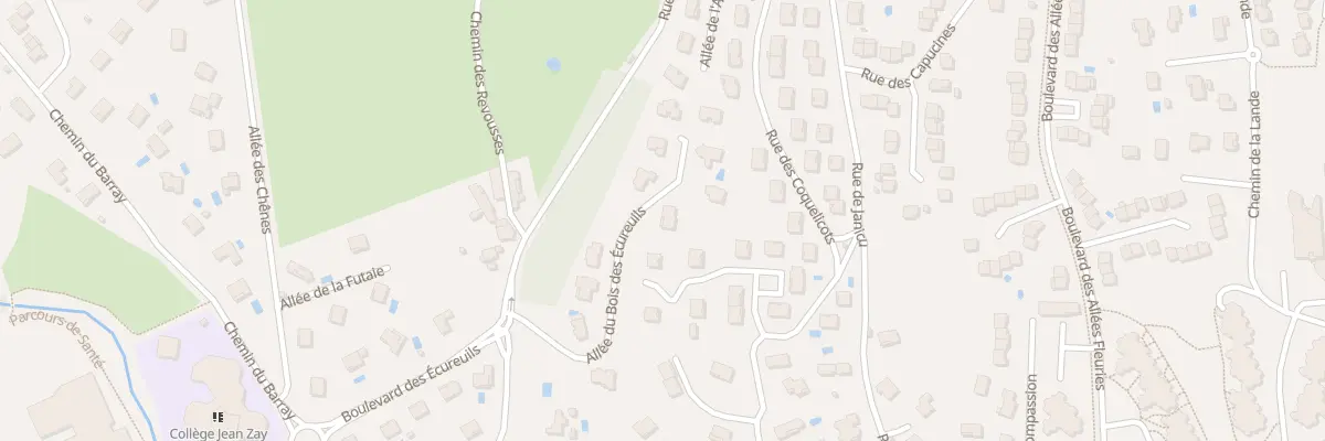 Plan du 9023 Rue du Bonnet à Brignais