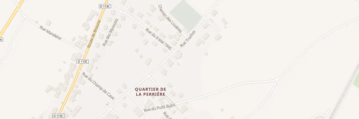 Plan du 14 Rue Truchot à Corpeau