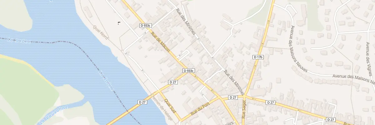 Plan du 24 Rue de Macon à Montmerle-sur-Saône