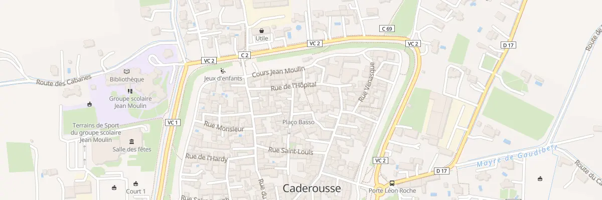 Plan du 6 Rue Boulégon à Caderousse