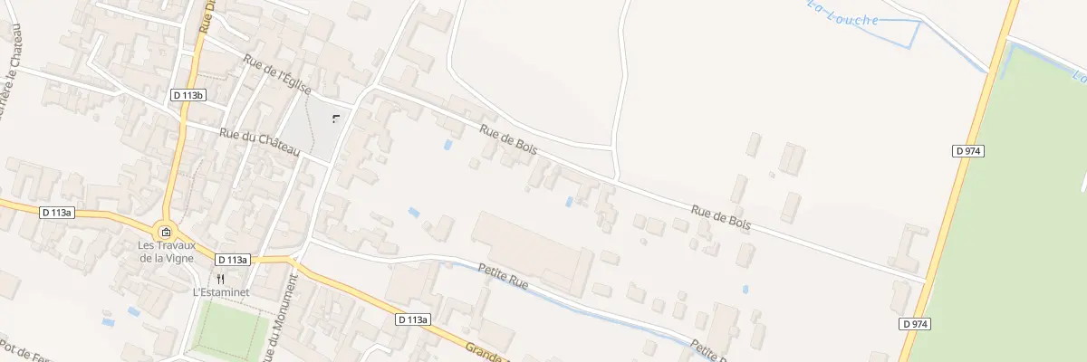 Plan du 11 Rue de Bois à Puligny-Montrachet