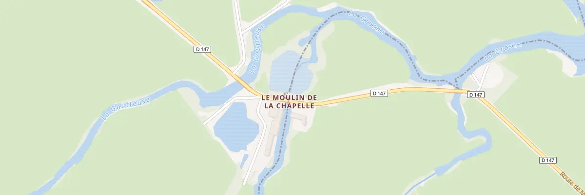 Plan du 5105 Moulin de la Chapelle à Messey-sur-Grosne