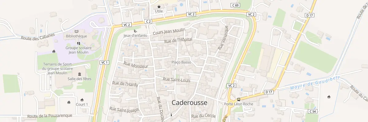 Plan du 668B Rue Boulégon à Caderousse