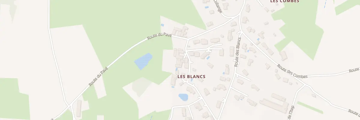Plan du 42 Rte des Blancs à Eclassan