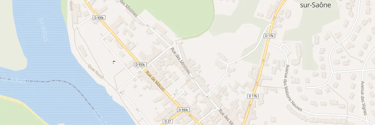 Plan du 66 Rue des Minimes à Montmerle-sur-Saône