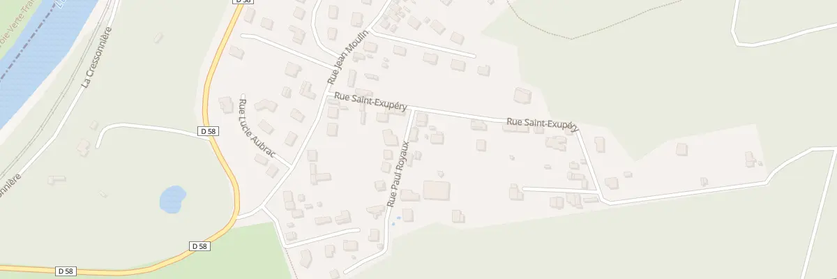 Plan du 1 Rue Paul Royaux à Aiglemont