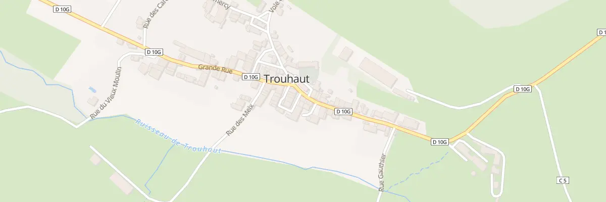 Plan du 23 Grande Rue à Trouhaut