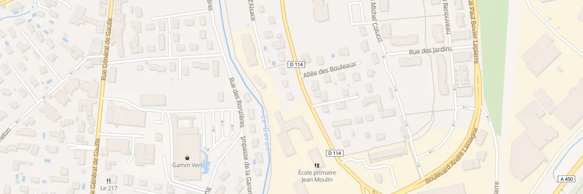 Plan du 22 Bd de Schweighouse à Brignais