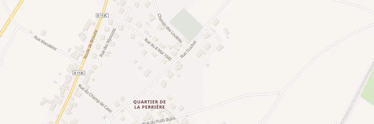 Plan du 14B Rue Truchot à Corpeau