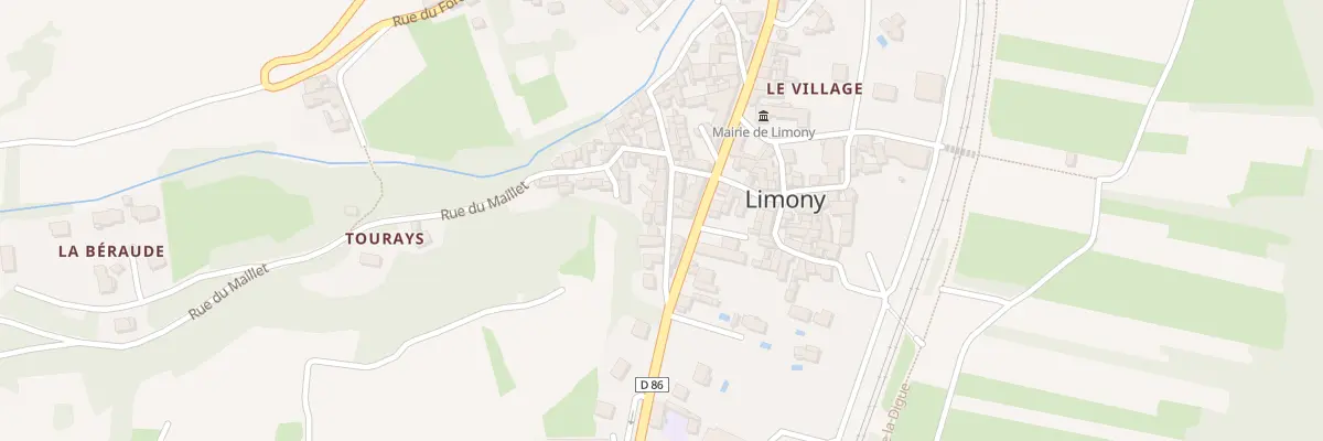 Plan du 112 Rue de l’Ancienne Ecole à Limony