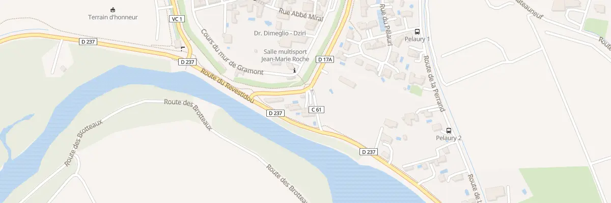 Plan du 6179F Av du 8 Mai 1945 à Caderousse
