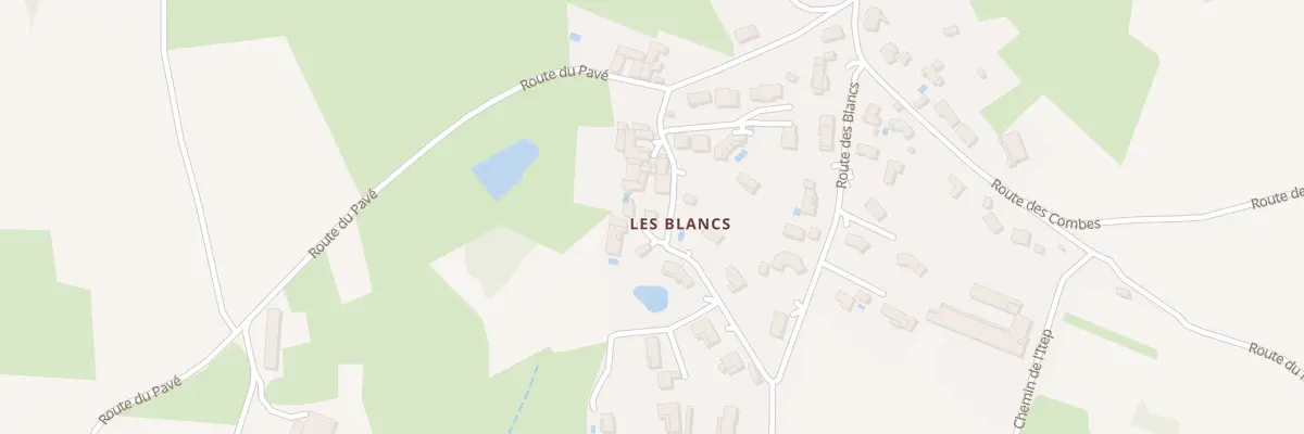 Plan du 120 Rte des Blancs à Eclassan