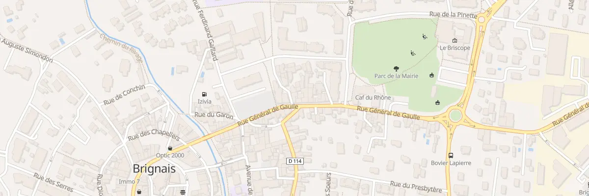 Plan du 9401 Imp Robert à Brignais