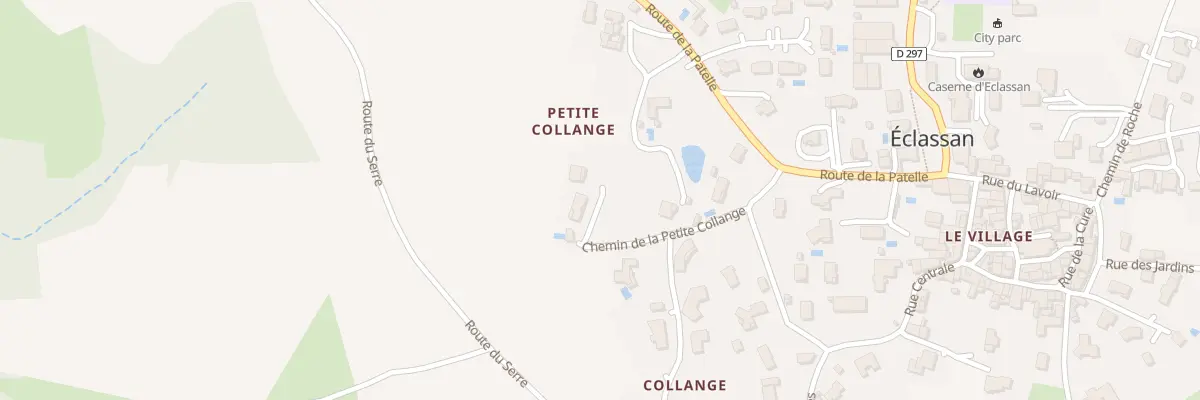Plan du 140 Che de la Petite Collange à Eclassan