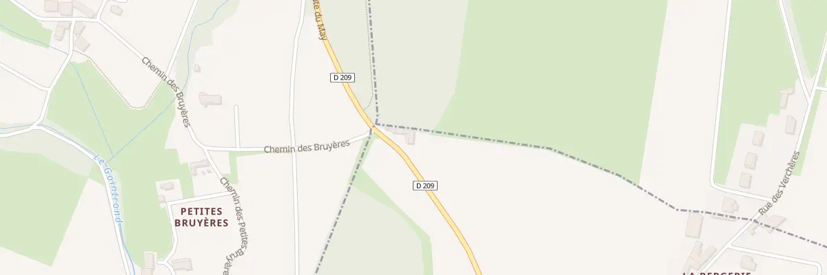 Plan du 5052 En Cenan à Chaintré