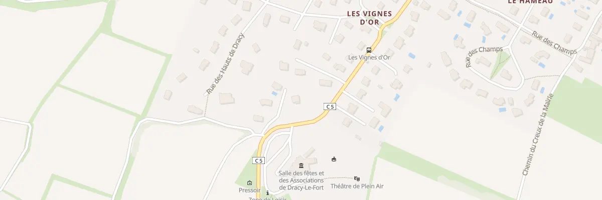 Plan du 20 Rue de Givry à Dracy-le-Fort