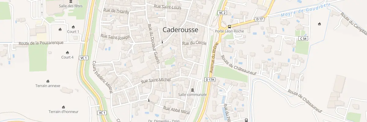 Plan du 10B Rue de la Juterie à Caderousse