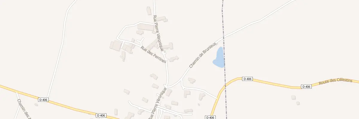 Plan du 5137 La Pierre Veronique à Colombier-le-Cardinal