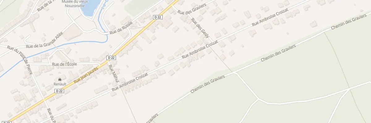 Plan du 80B Rue Ambroise Croizat à Nouzonville