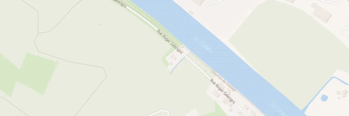 Plan du 83 Rue Roger Salengro à Bogny-sur-Meuse