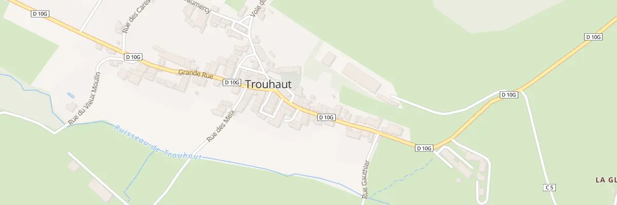 Plan du 18 Grande Rue à Trouhaut