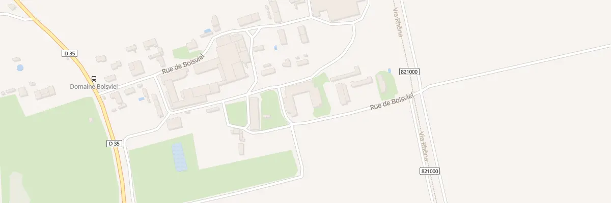 Plan du 9360 Quai Mas Thibert à Arles